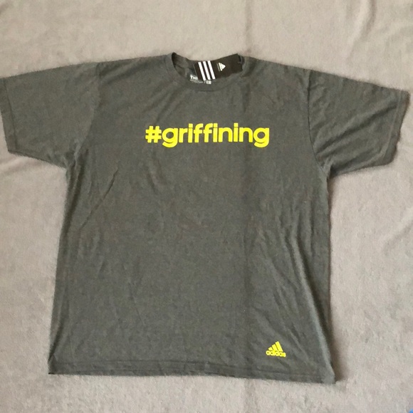 Adidas #griffining Griffin Gray T-shirt XL - Picture 1 of 6